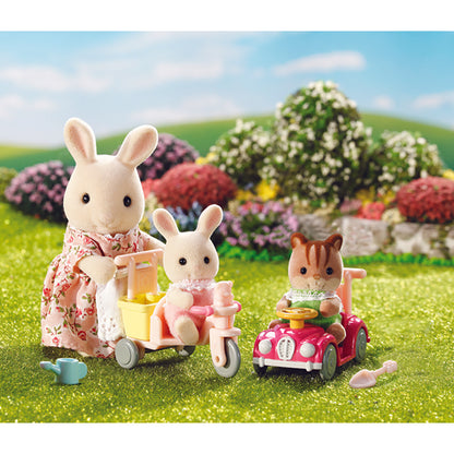 Sylvanian Families, Trehjulig cykel och 3 figurer