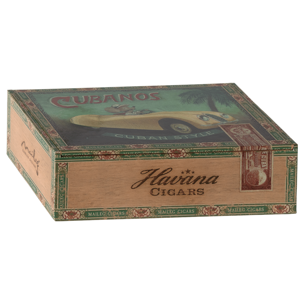 Maileg Farmor och Farfar mus i cigarrlåda