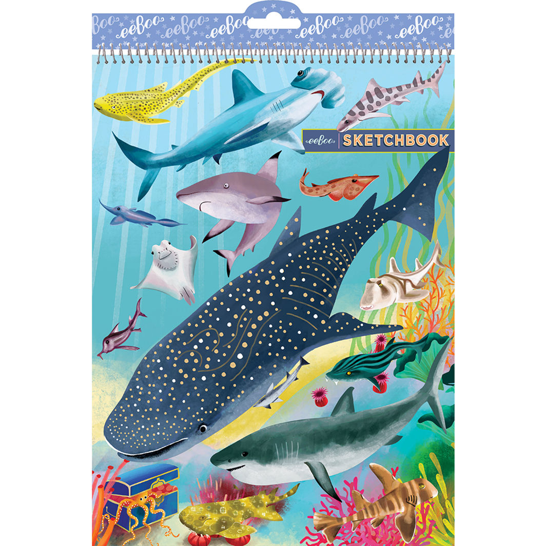 eeBoo Skissblock, Hajar och vänner