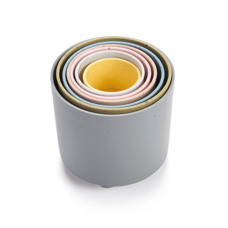 Dantoy Bioplast Tiny Stapelbägare, Svanenmärkt - Från 6 mån.