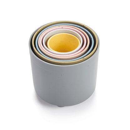 Dantoy Bioplast Tiny Stapelbägare, Svanenmärkt - Från 6 mån.