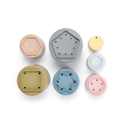 Dantoy Bioplast Tiny Stapelbägare, Svanenmärkt - Från 6 mån.