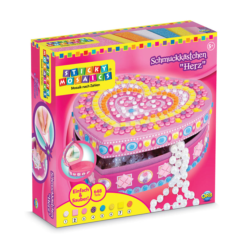 Sticky Mosaics hjärtskrin