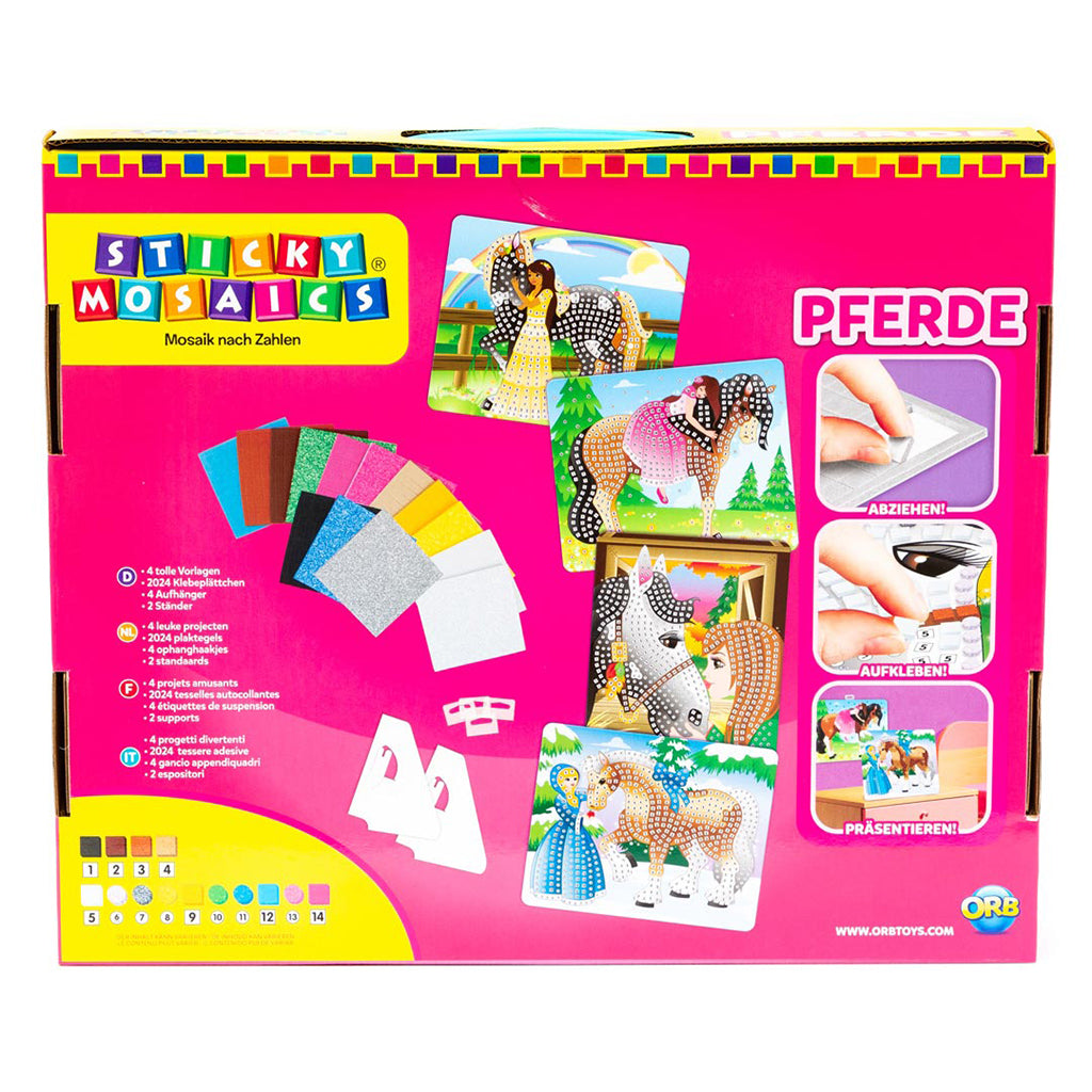 Sticky Mosaics Hästar