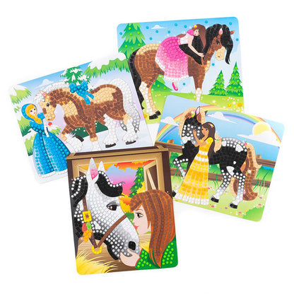 Sticky Mosaics Hästar