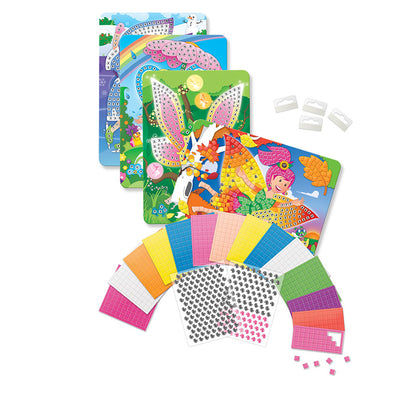 Sticky Mosaics skimrande älvor, mellan