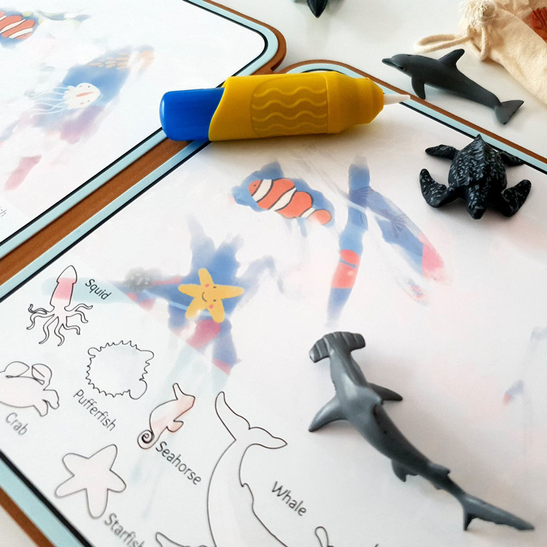 mierEdu Mal med vand malebog, Havet