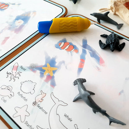 mierEdu Mal med vand malebog, Havet