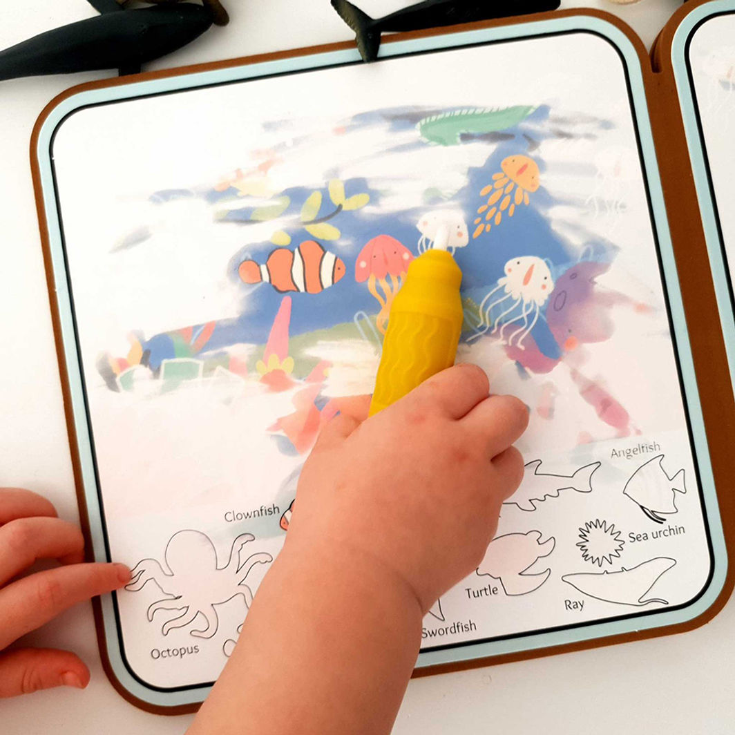 mierEdu Mal med vand malebog, Havet