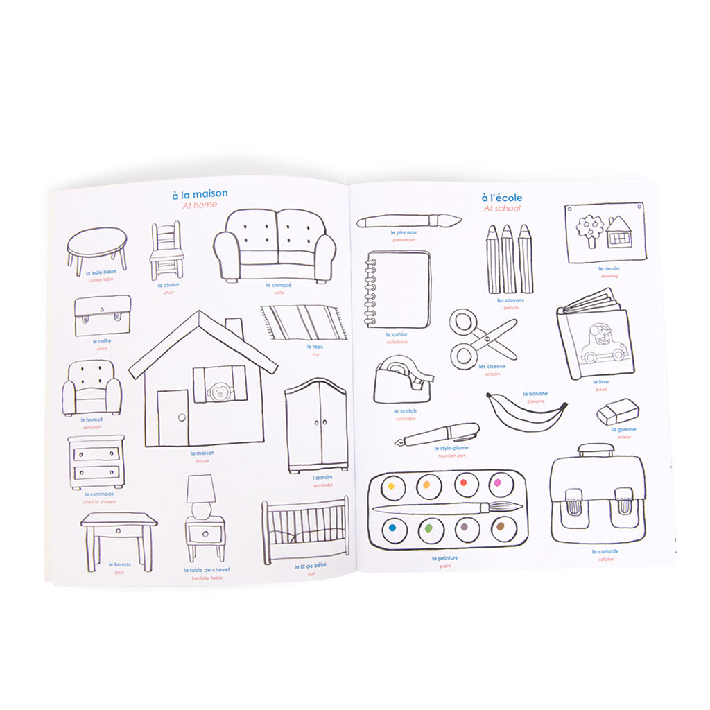 Moulin Roty klistermärkesbok, Mitt vardagsliv