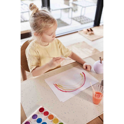 OYOY Kreativitetsunderlag, Konfetti - Off-white