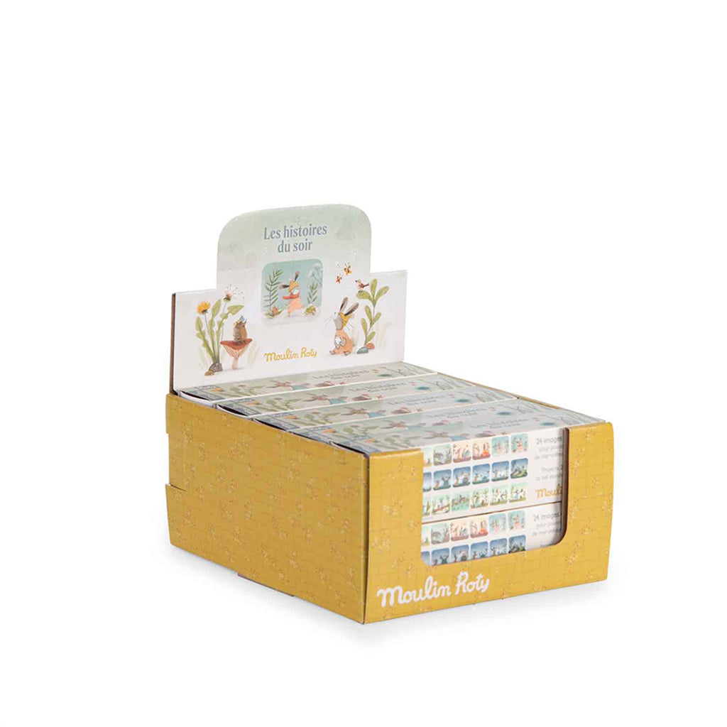 Moulin Roty ljuslykta skuggspel, Berätta en historia – Trois Petits Lapins