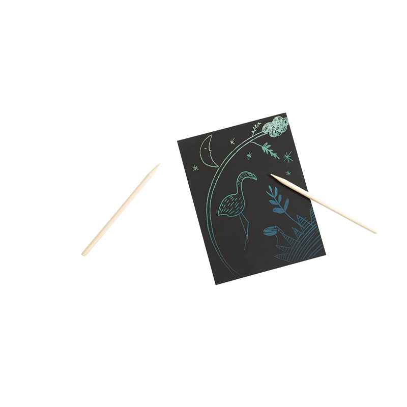 Moulin Roty skrapkort, ass.