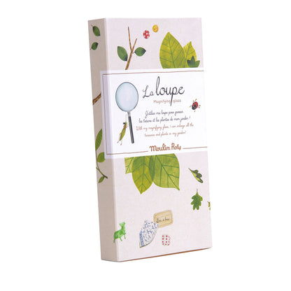 Moulin Roty forstørrelsesglas - viser emballage