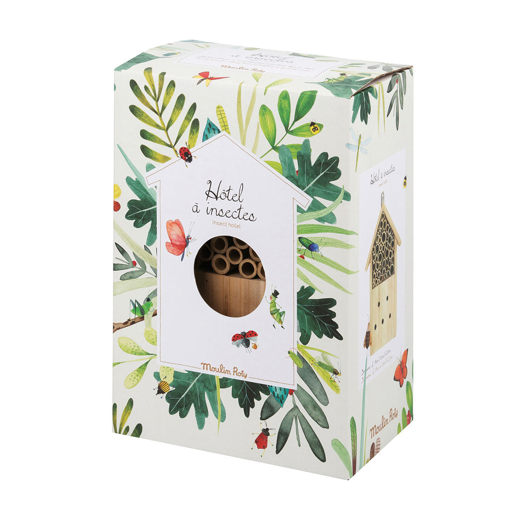 Moulin Roty insekthotel - viser emballagen