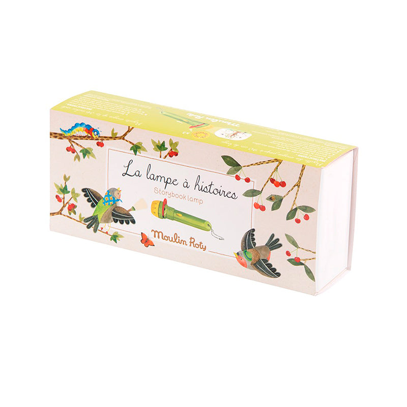 Moulin Roty lygte skyggespil, Fortæl en historie - Insekter, fugle og dyr