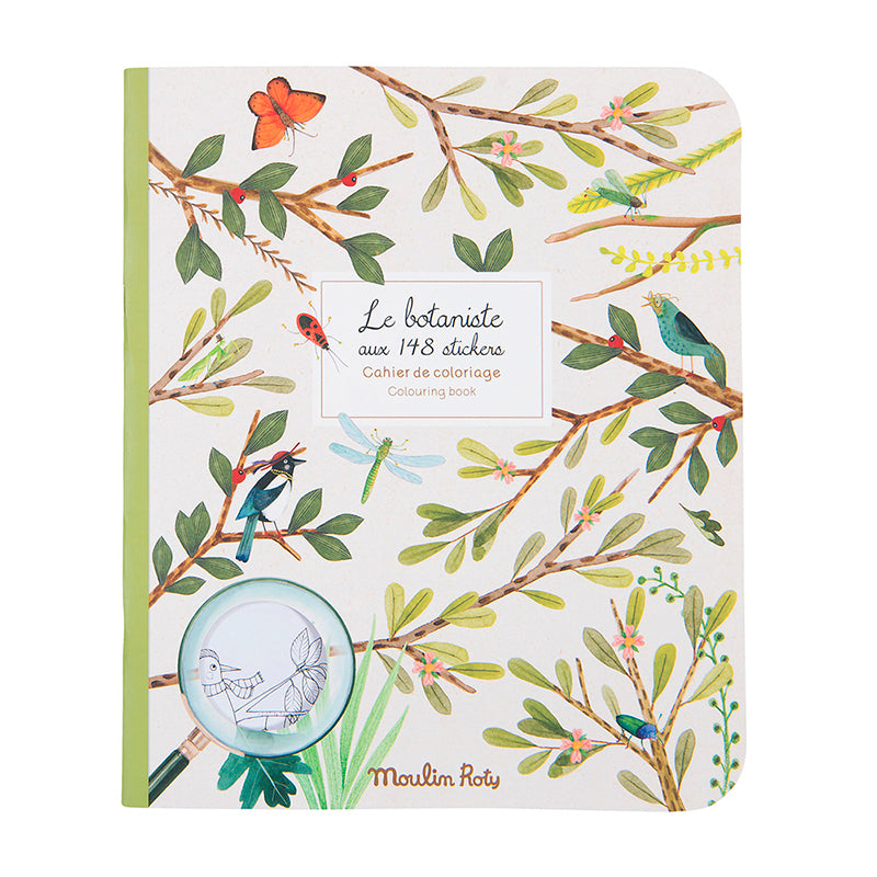 Moulin Roty malebog og klistermærkebog, Botaniker
