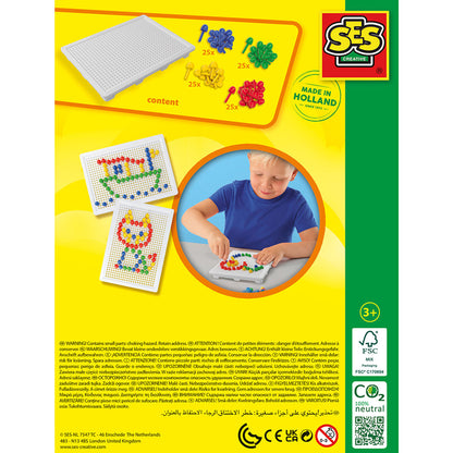 SES Creative Stiftmosaik 100 delar