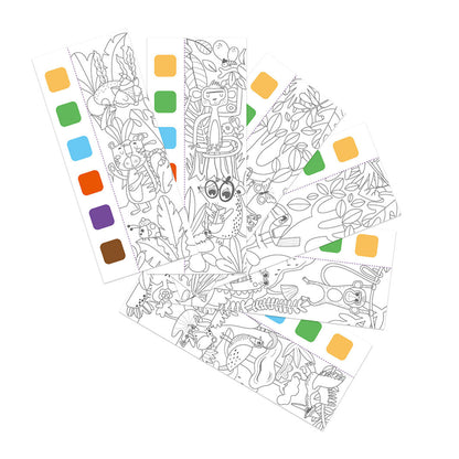 mierEdu, Vattenfärgsmålblock – Djurvänner