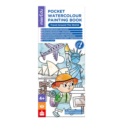 mierEdu, Vattenfärgsmålblock – Globetrotter