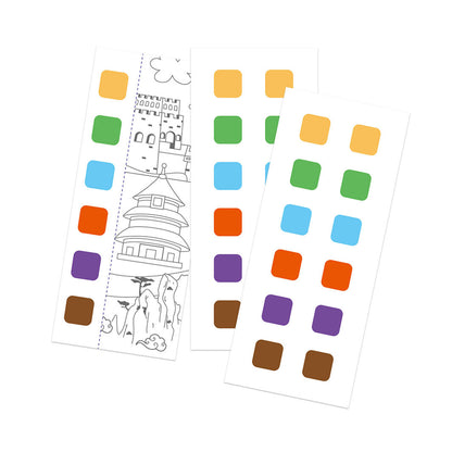 mierEdu, Vattenfärgsmålblock – Globetrotter