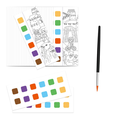 mierEdu, Vattenfärgsmålblock – Globetrotter