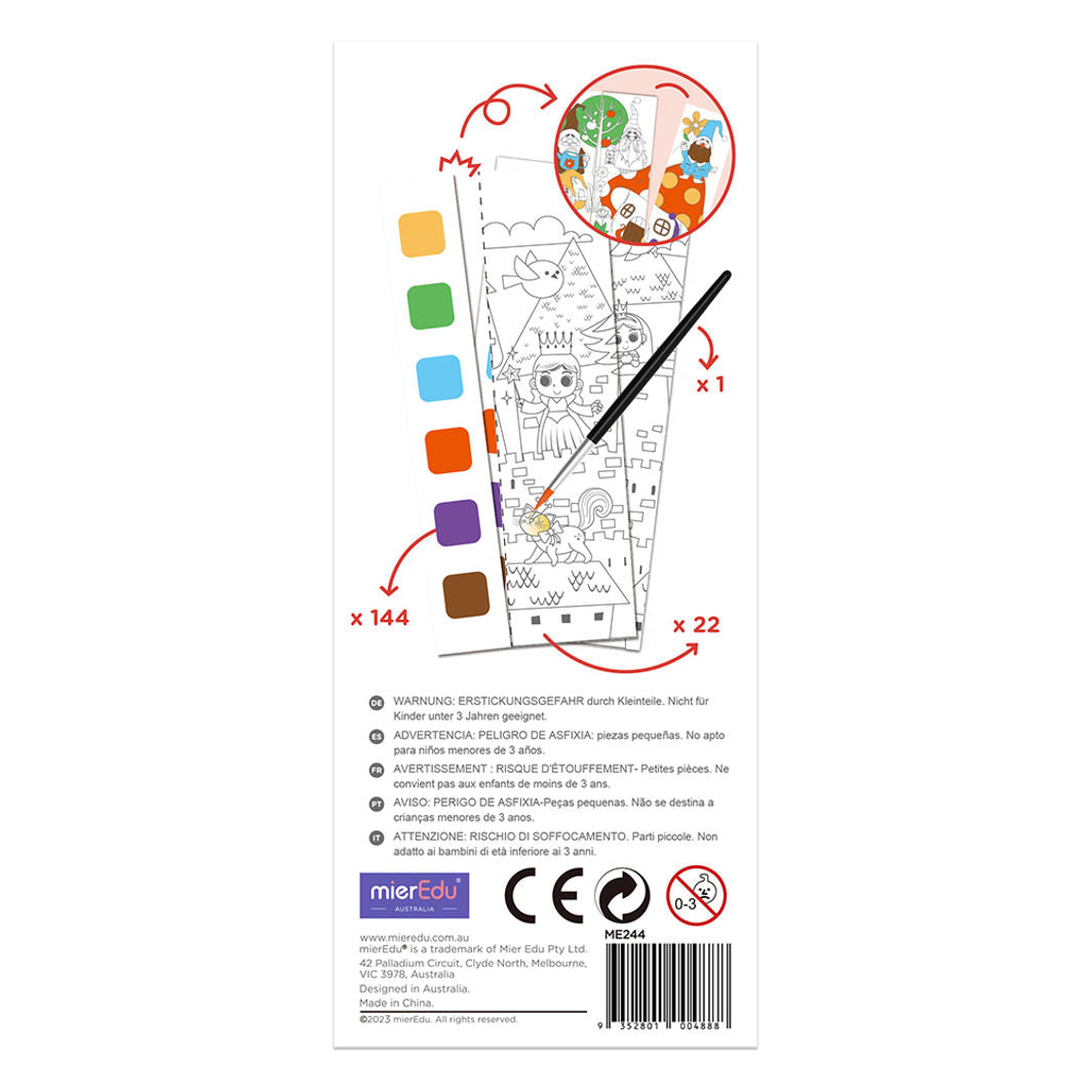 mierEdu, Vattenfärgsmålblock – Äventyr