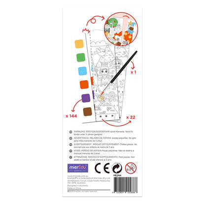 mierEdu, Vattenfärgsmålblock – Äventyr