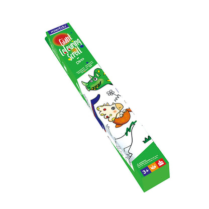 mierEdu, Jättebanner för färgläggning – Dinosaurier