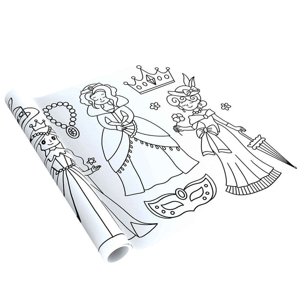 mierEdu, Stort Målarbannér - Prinsessor