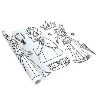 mierEdu, Stort Målarbannér - Prinsessor