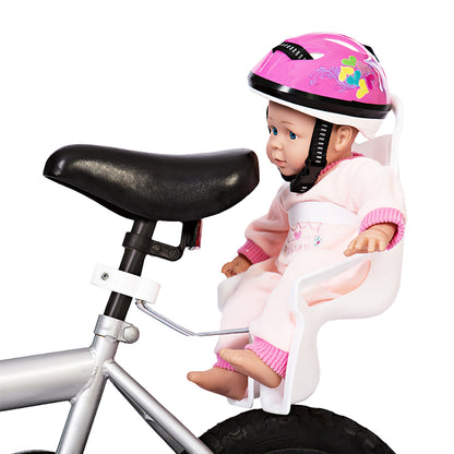 MaMaMeMo Dolls, cykelstol för docka - vit