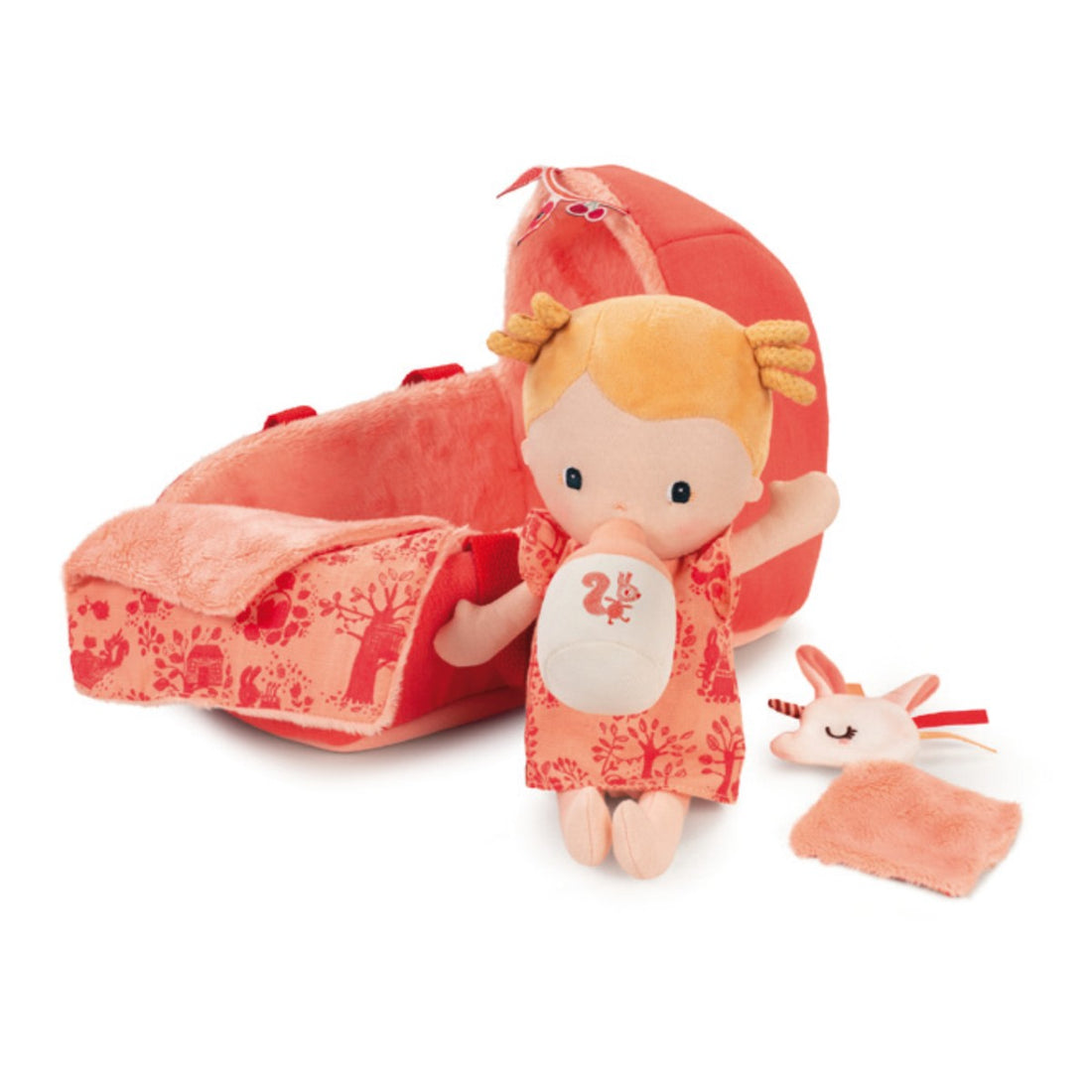 Lilliputiens mjuk babydocka i docklift, Lena