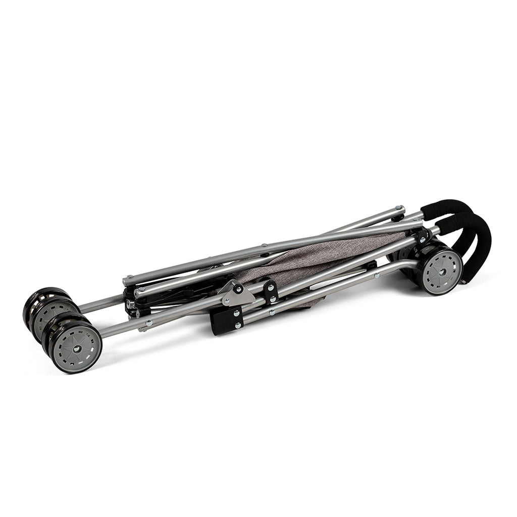 MaMaMeMo Dolls, Dukke paraplyklapvogn – Grå