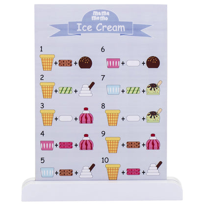 Mamamemo isbod i trä, 16 delar