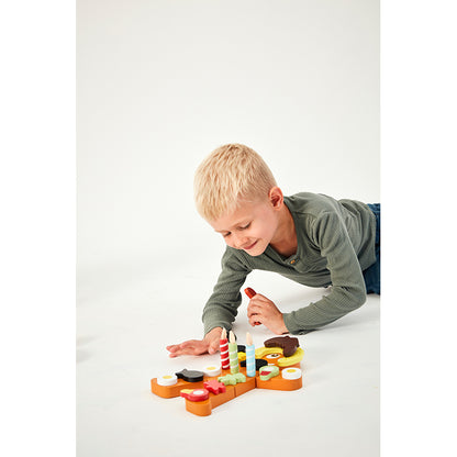 Mamamemo leksaksmat i trä, Kagekone