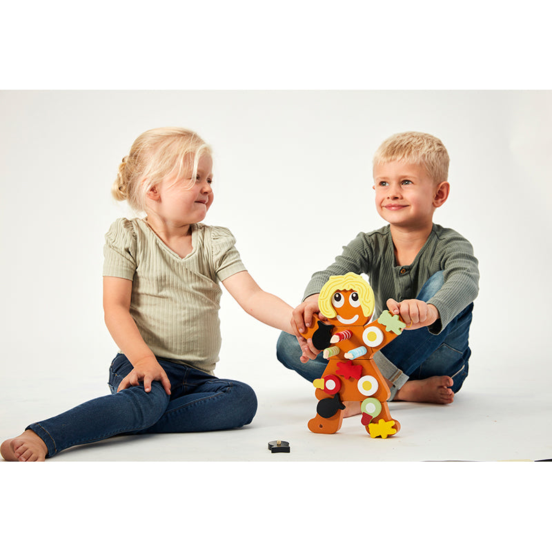 Mamamemo leksaksmat i trä, Kagekone