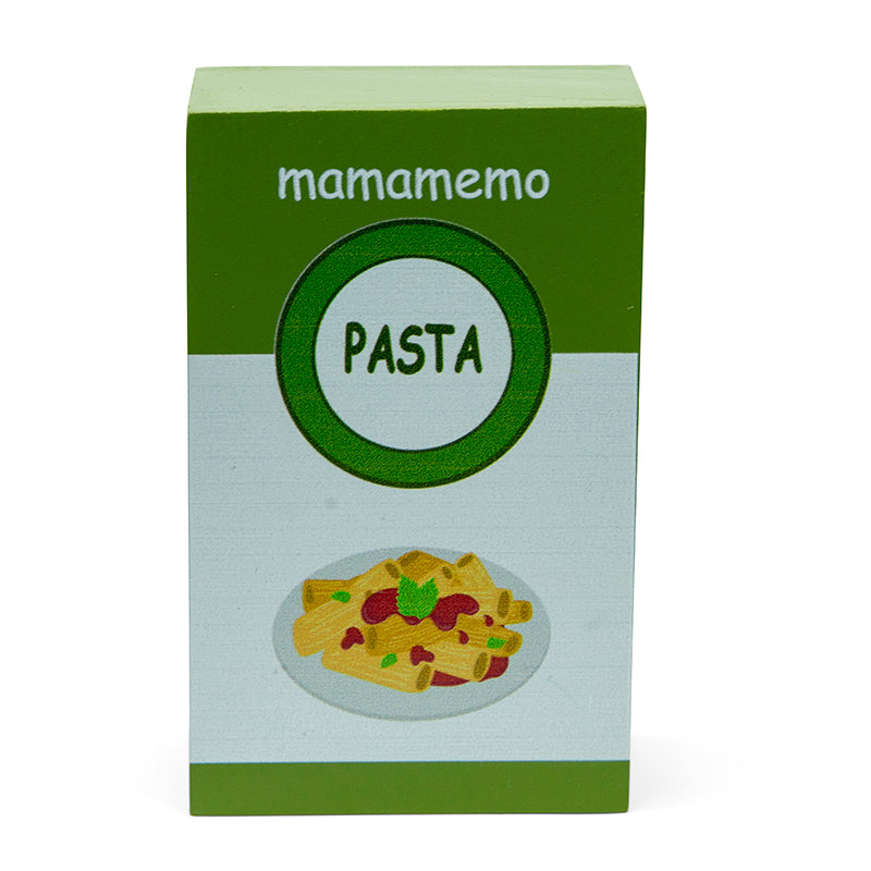 Mamamemo leksaksmat i trä, Pastapaket