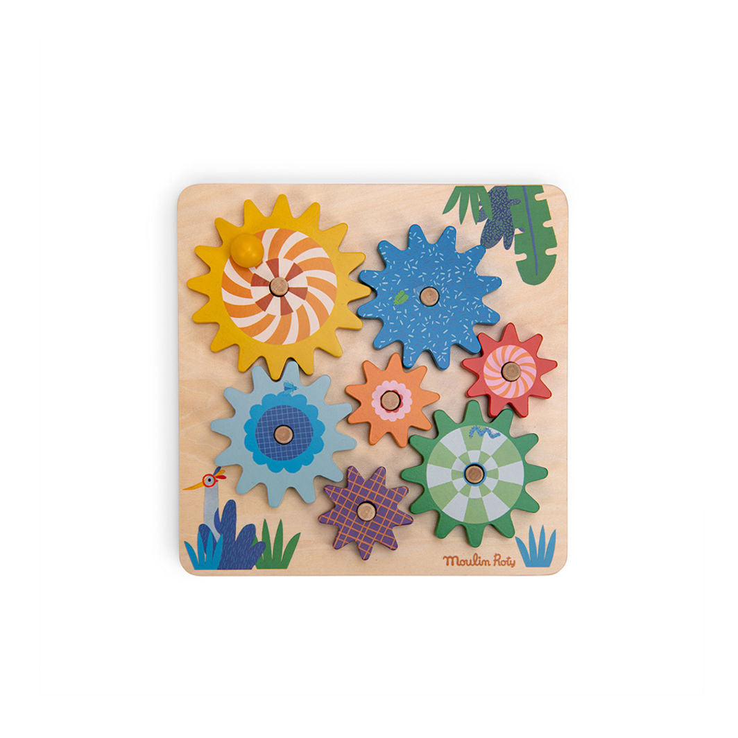 Moulin Roty, Aktivitetslek med kugghjul - Les Toupitis