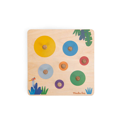 Moulin Roty, Aktivitetslek med kugghjul - Les Toupitis