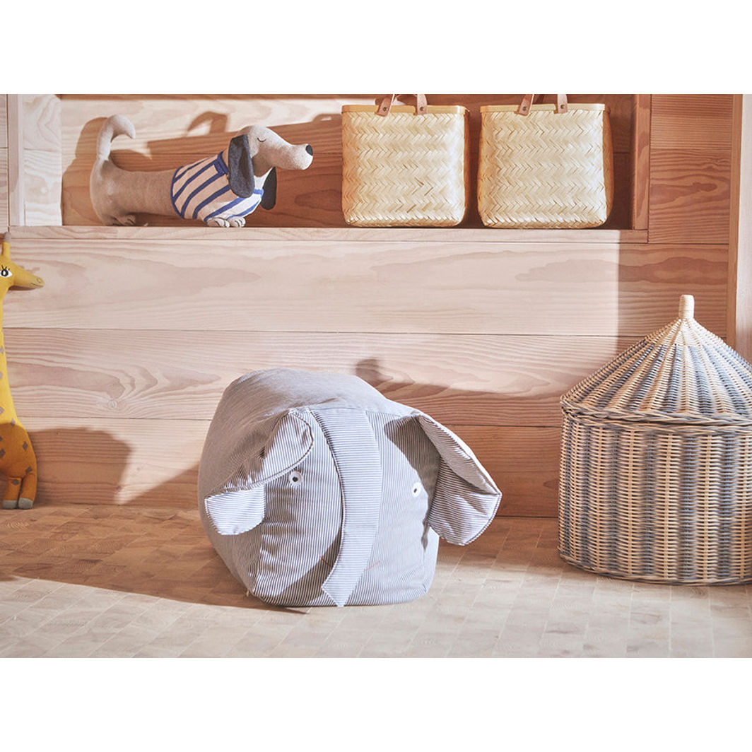 OYOY Korgset, Cirkus, set med 2 st. - Blå