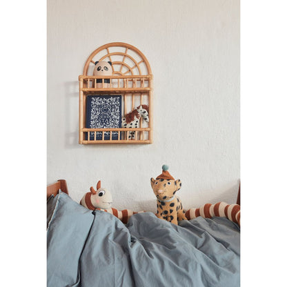 OYOY Plysdjur, Lille Pelle Pony - Råvit / Svart