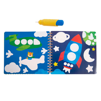 Moulin Roty, Målarbok - Jag målar med vatten - Från 18 mån.