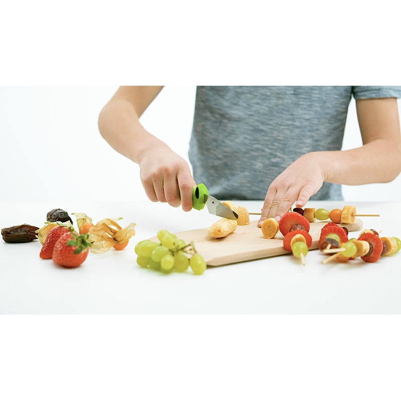 Kinderkitchen barnkockknivset, 2 delar - rosa/lila