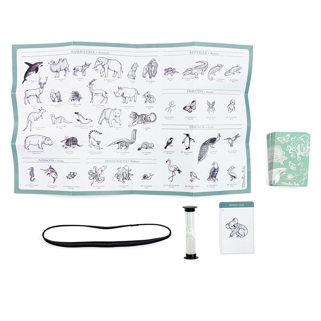 Moulin Roty, Spel - Vem är jag - Djur