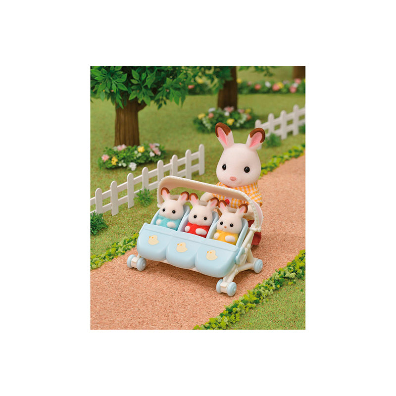Sylvanian Families, Trillinge-klapvogn