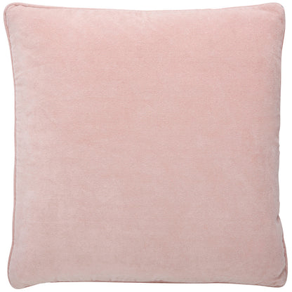 Bungalow pudebetræk i velour, 50 x 50 cm - Nude