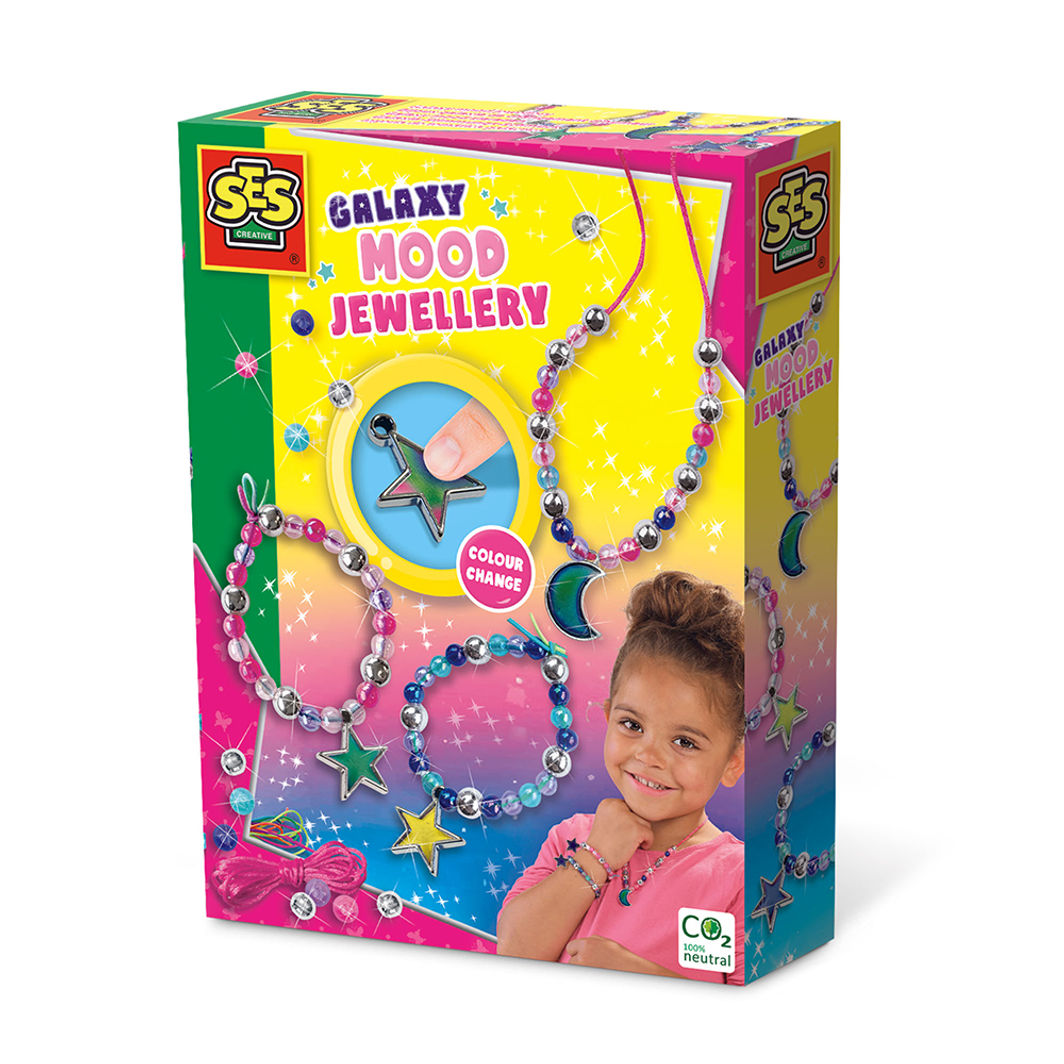 SES Creative - Smyckeset - Galaxy-berlockar