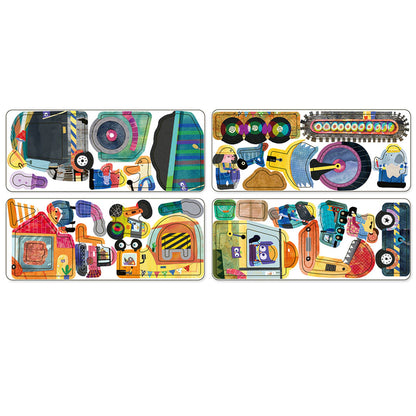 mierEdu Magnetiskt reseset, Byggarbetsplats