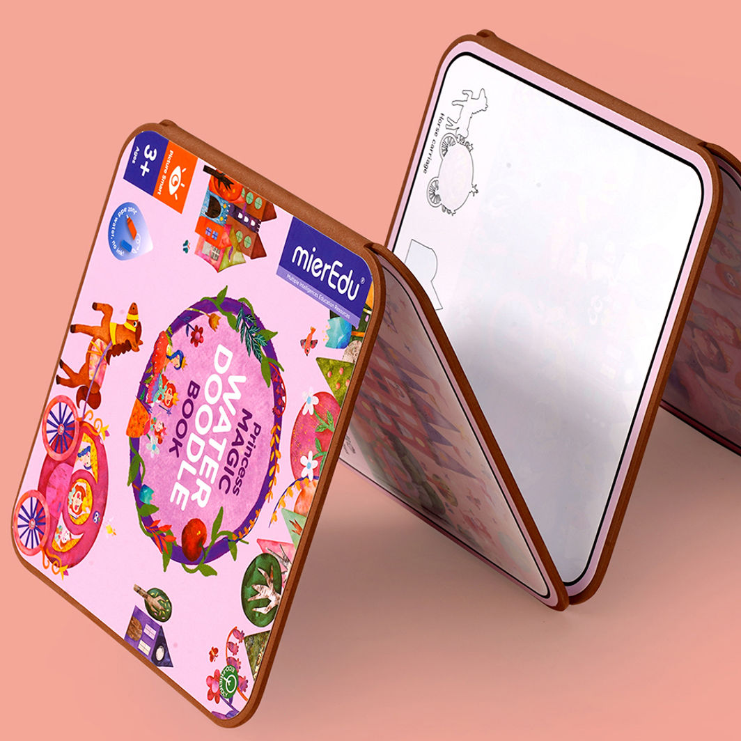 mierEdu, Målarbok med vattenfärg – Prinsessa